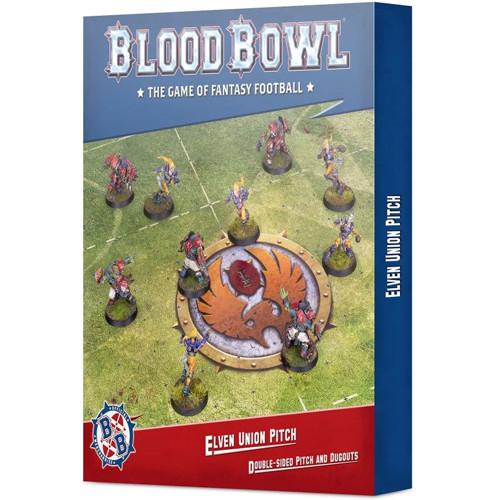 Blood Bowl: Elven Union Team - Pitch & Dugouts