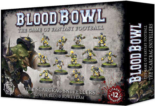 Blood Bowl: Goblin Team - Scarcrag Snivellers Team