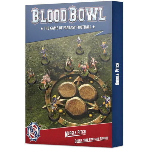 Blood Bowl: Nurgle Team Pitch & Dugouts