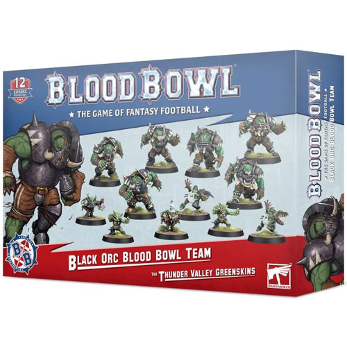 Blood Bowl: Black Orc Team - Thunder Valley Greenskins