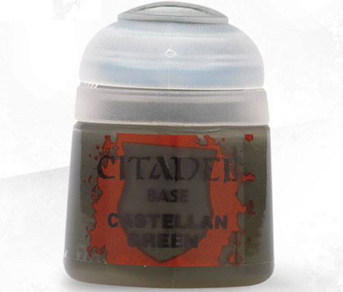 Citadel Base Paint: Castellan Green (12ml)