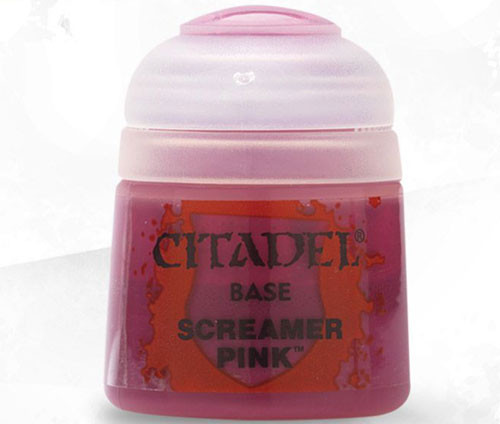 Citadel Base Paint: Screamer Pink (12ml)