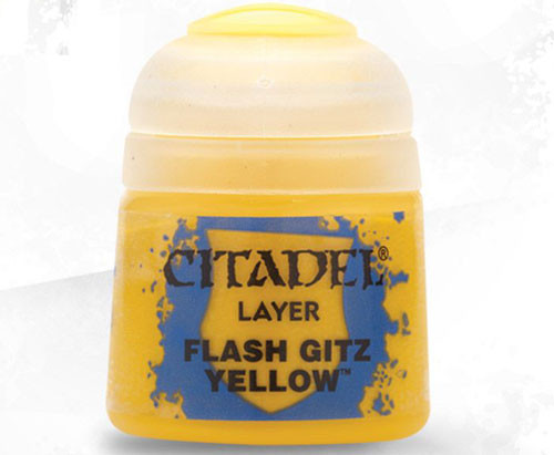 Citadel Layer Paint: Flash Gitz Yellow (12ml)