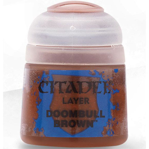 Citadel Layer Paint: Doombull Brown (12ml)