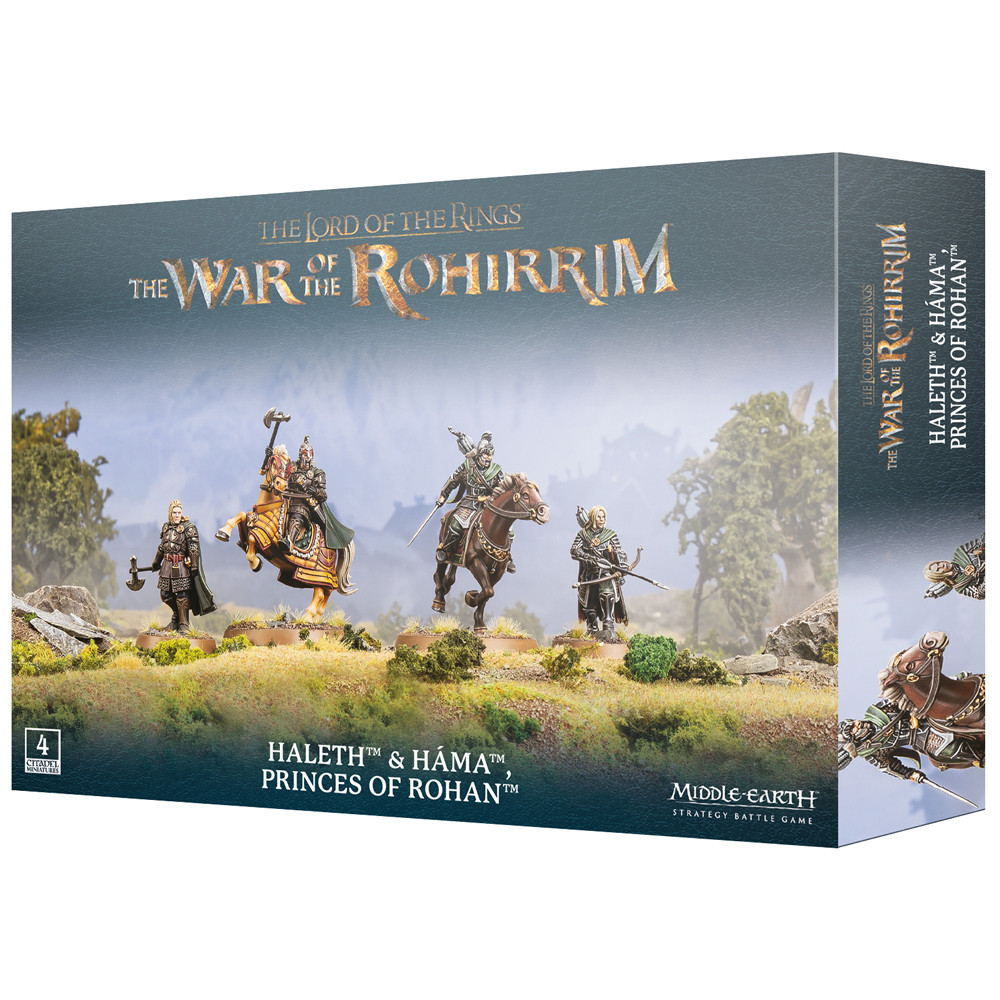 Middle-Earth SBG: Haleth & Hama, Princes of Rohan (Preorder)