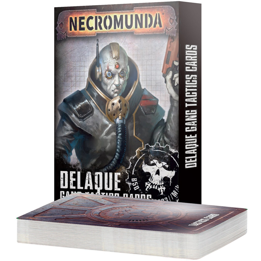 Necromunda: Delaque Gang Tactics Cards (2nd Edition)