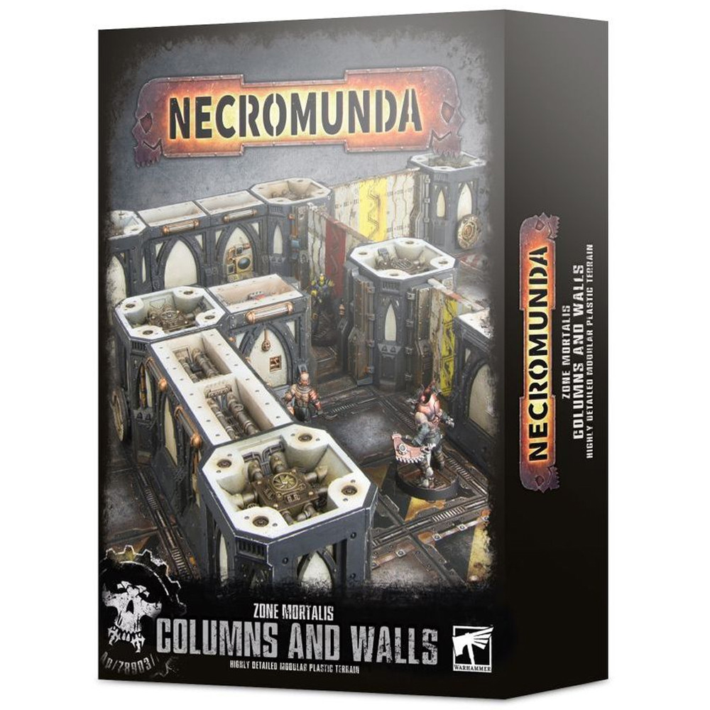 Necromunda: Zone Mortalis - Columns & Walls (New Arrival)