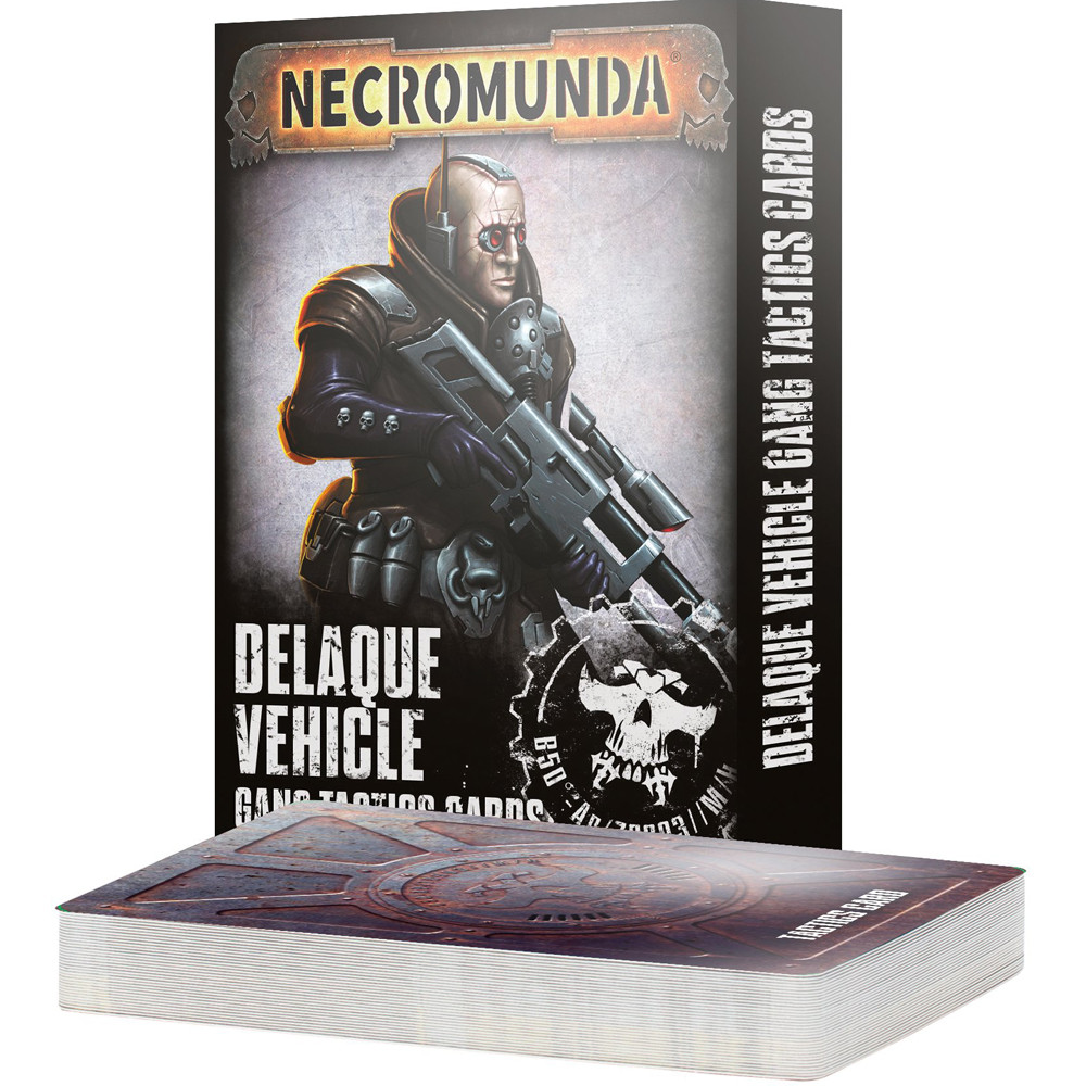 Necromunda: Delaque Vehicle Gang Tactics Cards