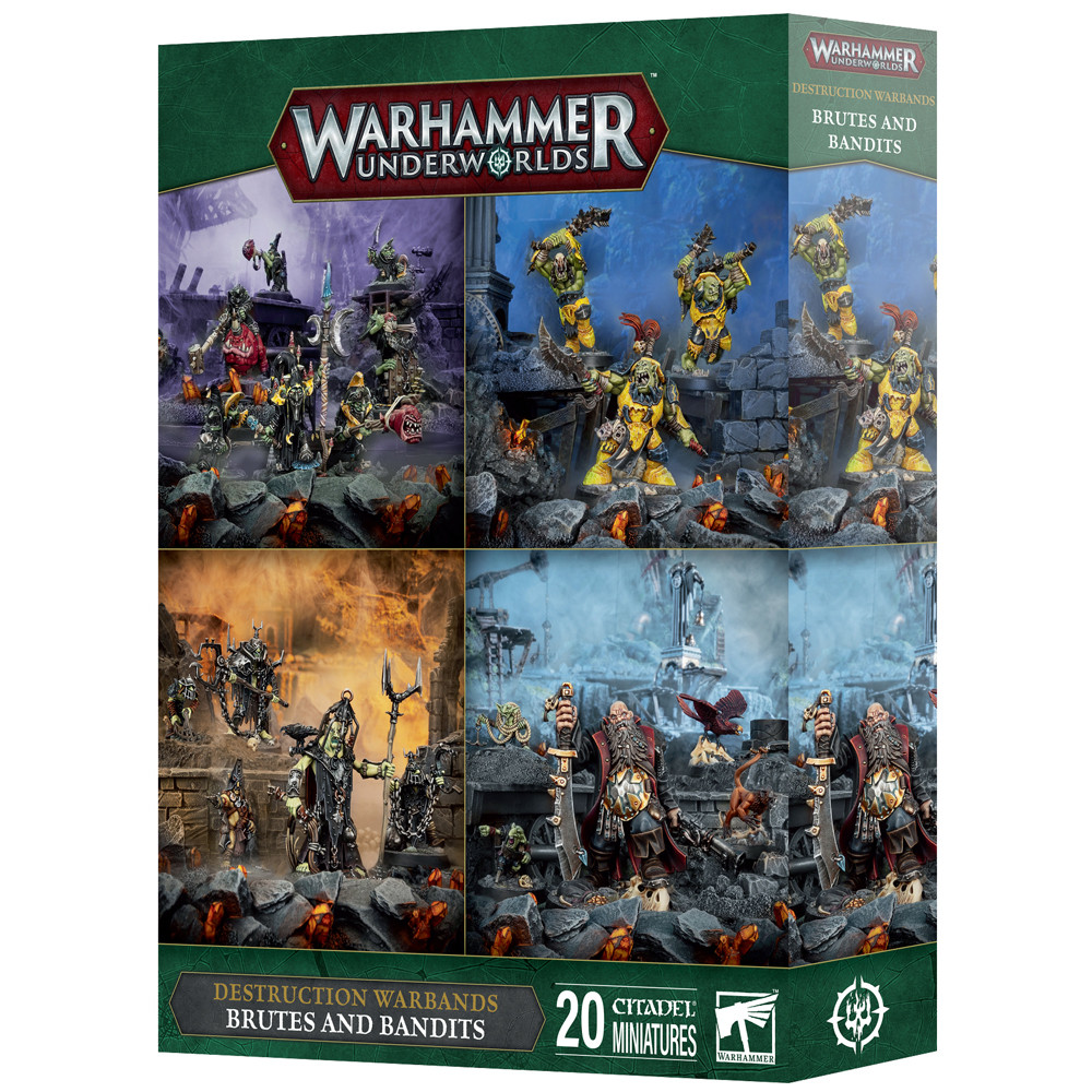 Warhammer Underworlds: Destruction Warbands - Brutes & Bandits