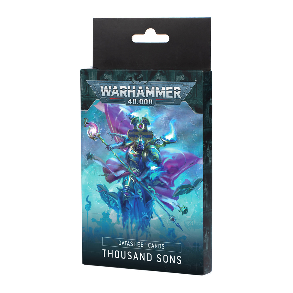 Warhammer 40K: Datasheet Cards - Thousand Sons