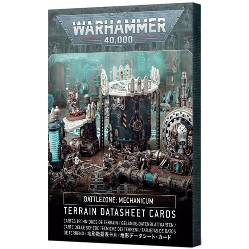 Warhammer 40K: Battlezone Mechanicum - Terrain Datasheet Cards