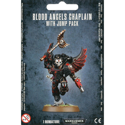 Warhammer 40K: Blood Angels Chaplain with Jump Pack