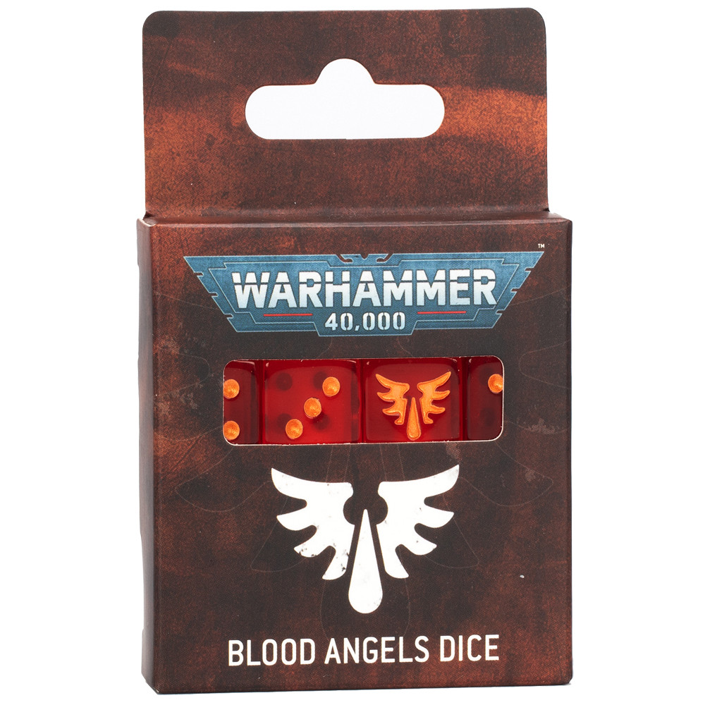 Warhammer 40K: Blood Angels - Dice (16)