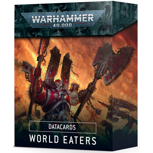 Warhammer 40K: Datacards - World Eaters