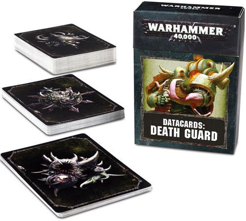 Warhammer 40K: Death Guard Datacards