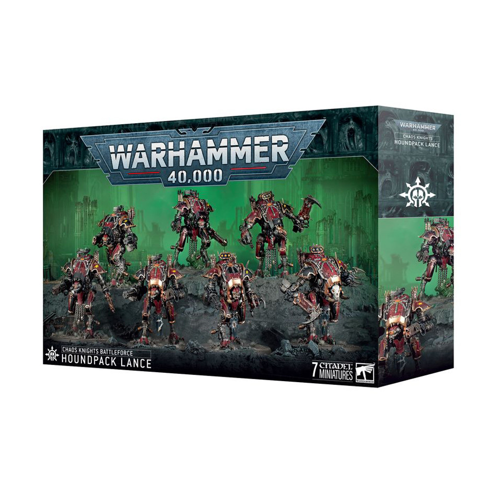 Warhammer 40K: Chaos Knights Battleforce - Houndpack Lance (Preorder)