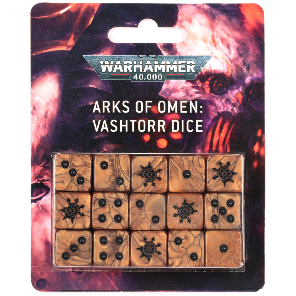 Warhammer 40K: Arks of Omen - Vashtorr Dice (15)