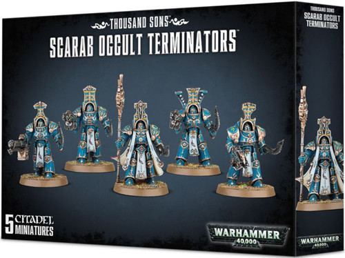 Warhammer 40k Thousand Sons Scarab Occult Terminators tabletop-Spiel Fantasy 