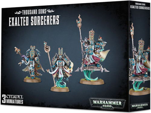 Warhammer 40K: Thousand Sons Exalted Sorcerers