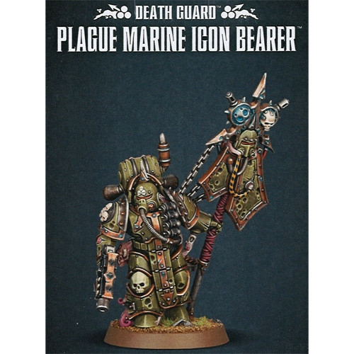 Warhammer 40K: Death Guard - Plague Marine Icon Bearer