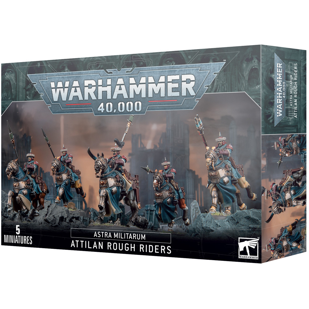 Warhammer 40K: Astra Militarum - Attilan Rough Riders (Preorder)