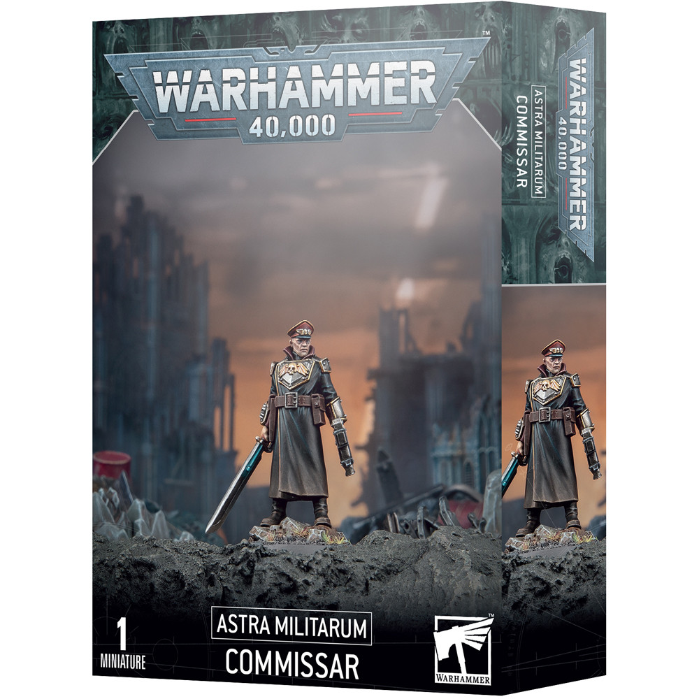 Warhammer 40K: Astra Militarum - Commissar (Preorder)