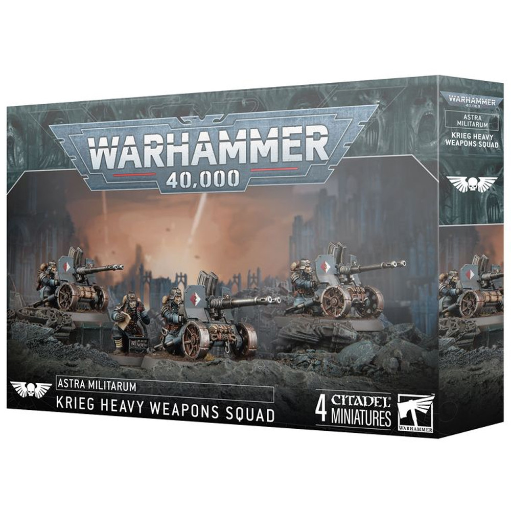 Warhammer 40K: Astra Militarum - Krieg Heavy Weapons Squad