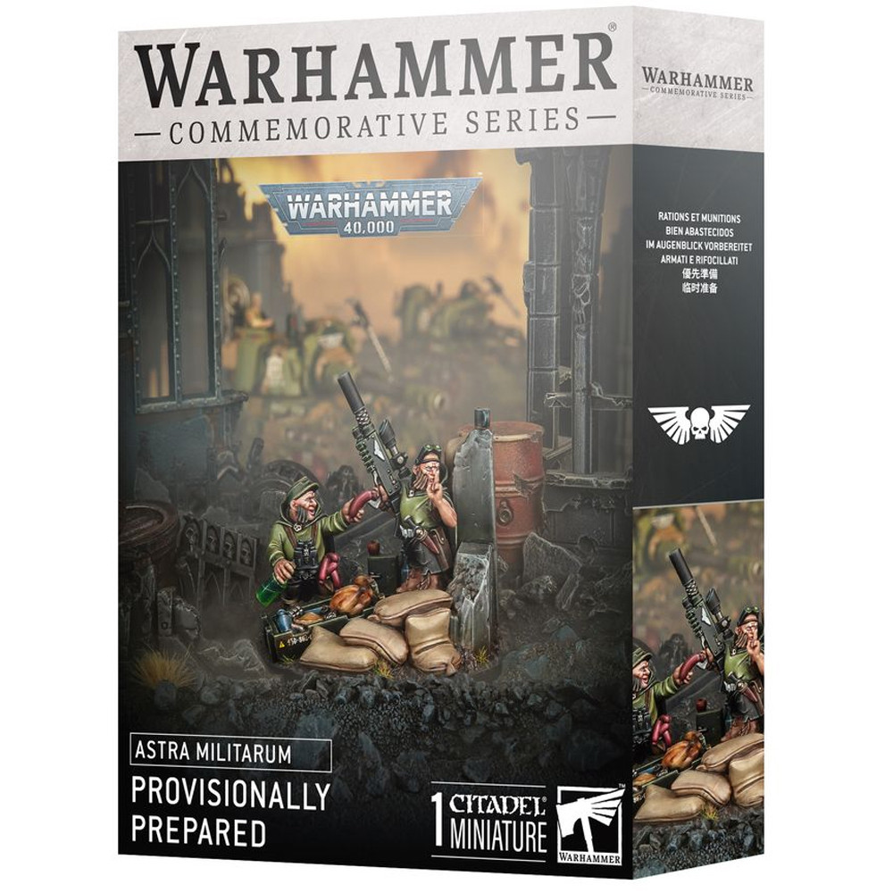 Warhammer 40K Commemorative Series: Astra Militarum - Provisionally Prepared (Preorder)