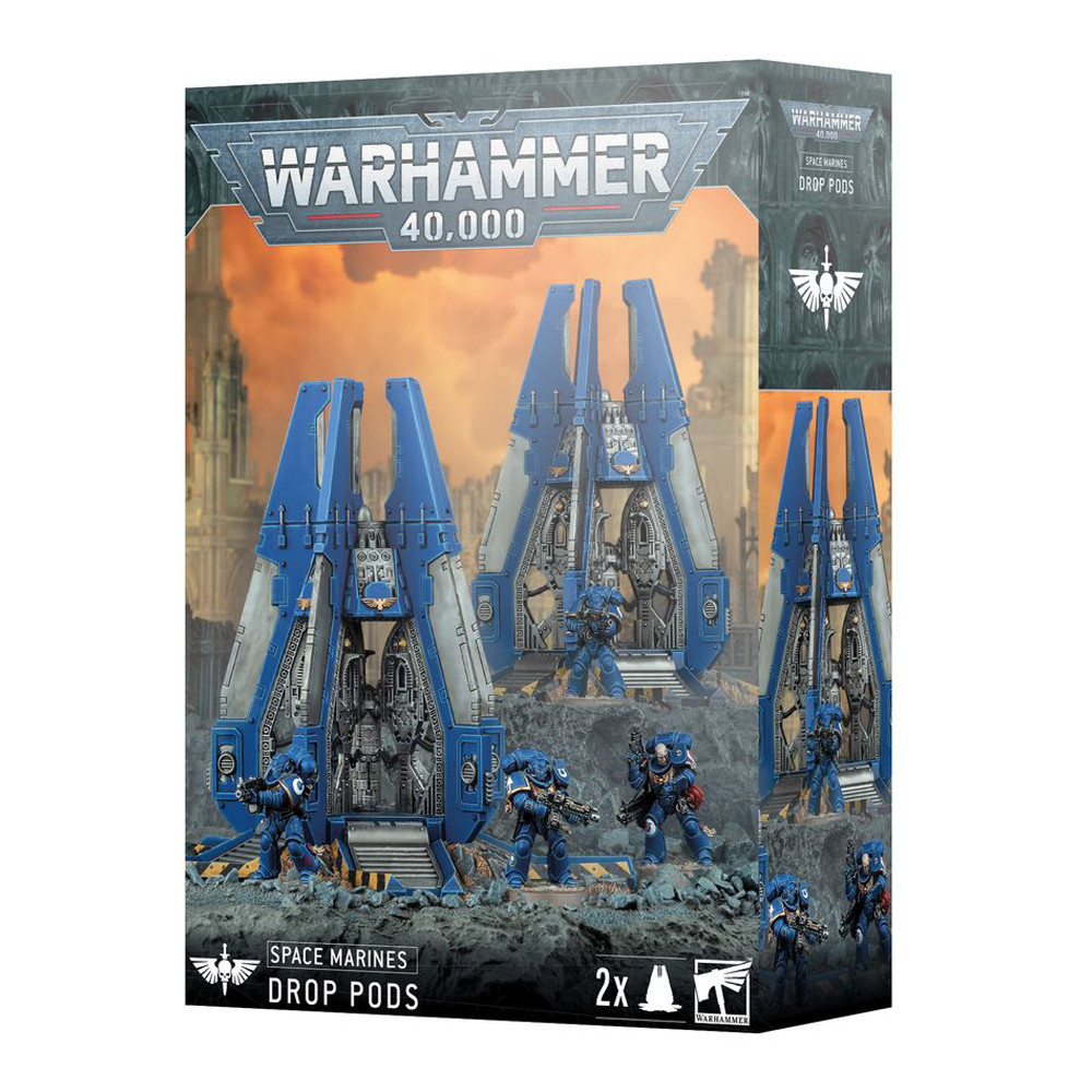 Warhammer 40k: Space Marines - Drop Pods (Preorder)
