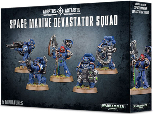 Warhammer 40K: Space Marine Devastator Squad