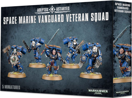 Warhammer 40K: Space Marine Vanguard Veteran Squad