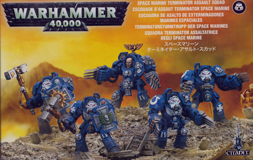 Warhammer 40K: Space Marine Terminator Close Combat Squad