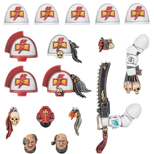 Warhammer 40k White Scar Primaris Upgrades Transfers Table