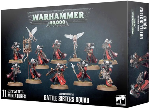 Sisters of Battle Dice Set compatible with Warhammer 40,000 games 