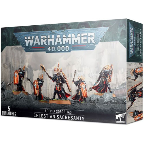 Warhammer 40K: Adepta Sororitas - Celestian Sacresants