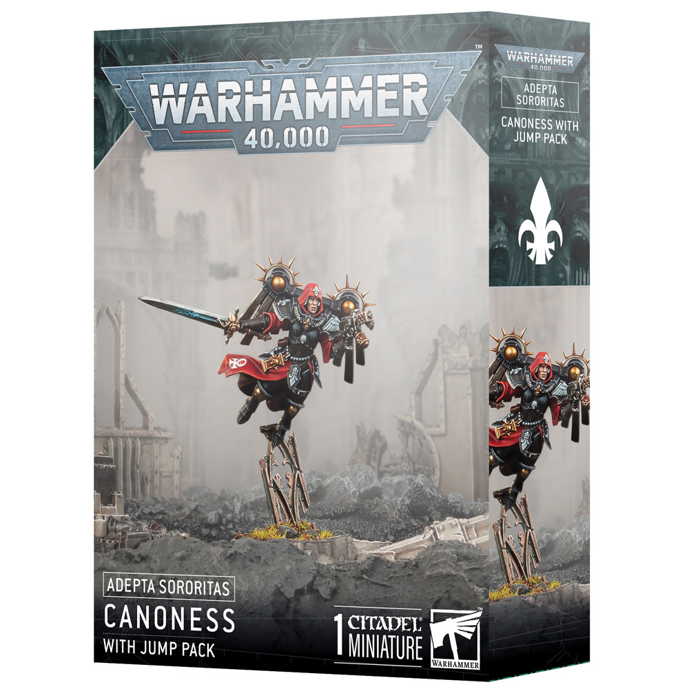 Warhammer 40K: Adepta Sororitas - Canoness w/ Jump Pack