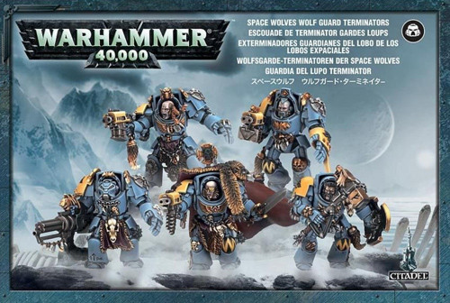Warhammer 40K: Space Wolves Wolf Guard Terminators