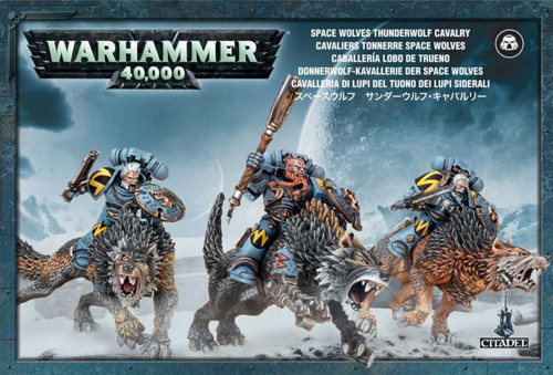 Warhammer 40K: Space Wolves Thunderwolf Cavalry