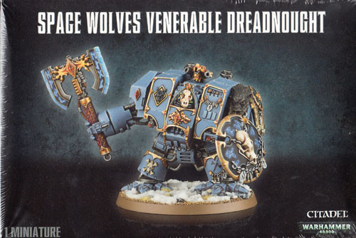 Warhammer 40K: Space Wolves Venerable Dreadnought