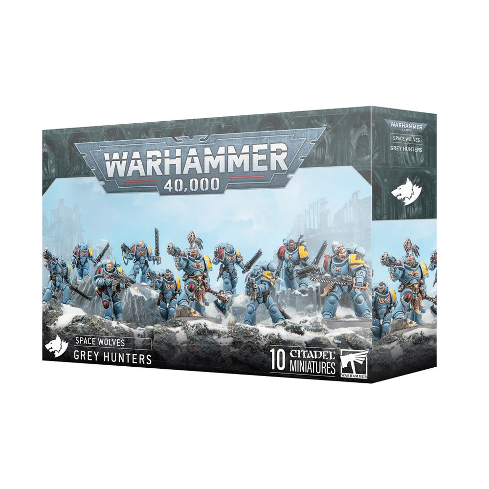 Warhammer 40k: Space Wolves - Grey Hunters (Preorder)