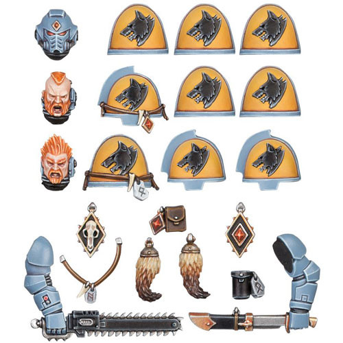 Warhammer 40K: Space Wolves Primaris Upgrades