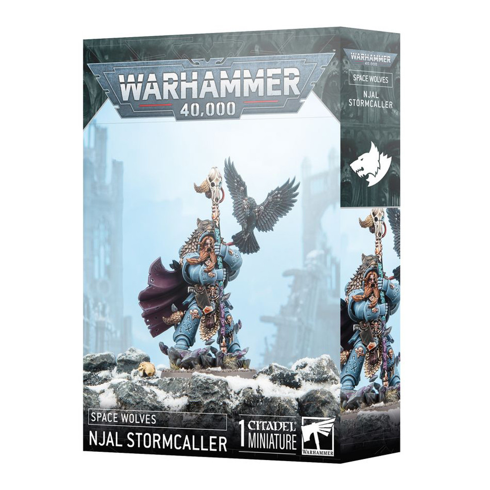 Warhammer 40k: Space Wolves - Njal Stormcaller (Preorder)