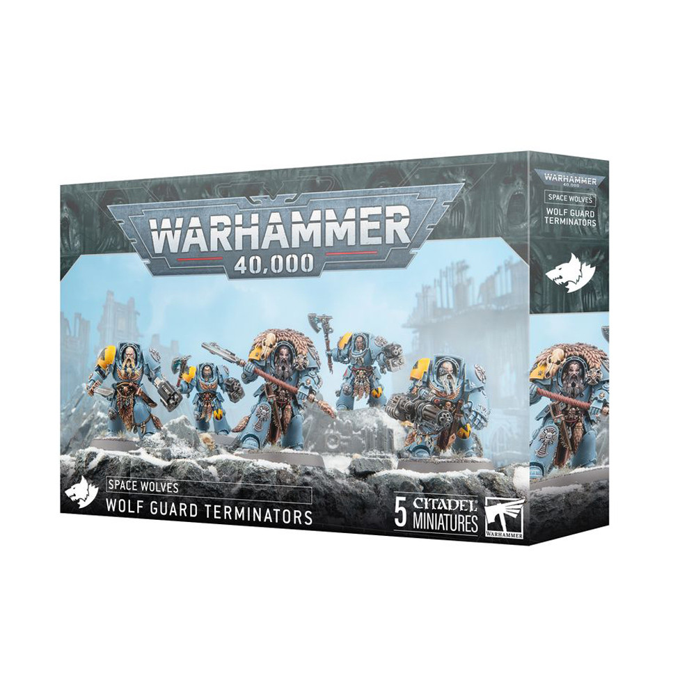 Warhammer 40k: Space Wolves - Wolf Guard Terminators (Preorder)