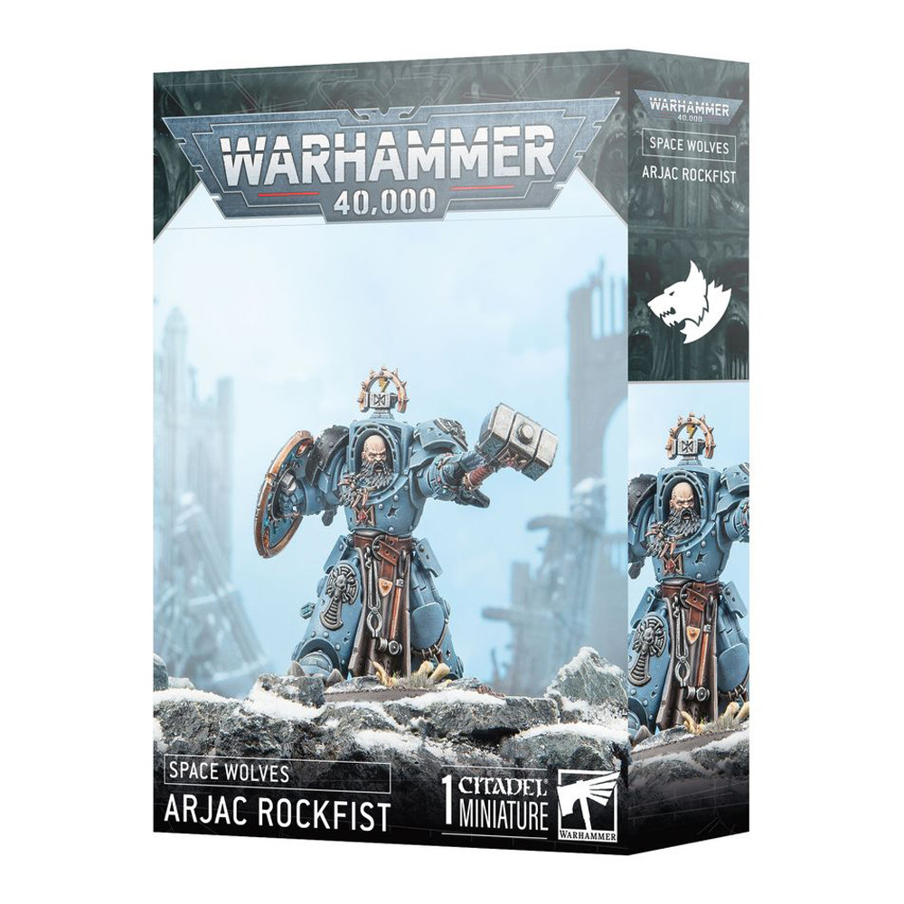 Warhammer 40k: Space Wolves - Arjac Rockfist (Preorder)