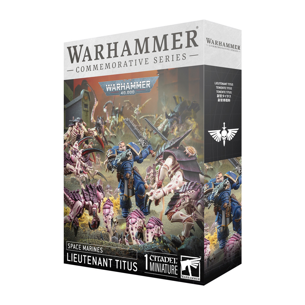 Warhammer 40K Commemorative Series: Space Marines - Lieutenant Titus