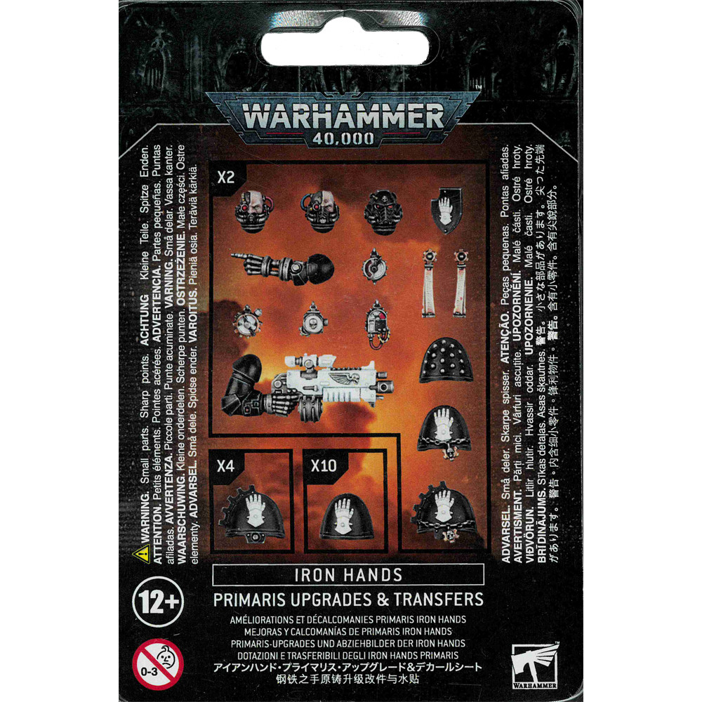 Warhammer 40K: Iron Hands - Primaris Upgrades & Transfers (New Arrival)