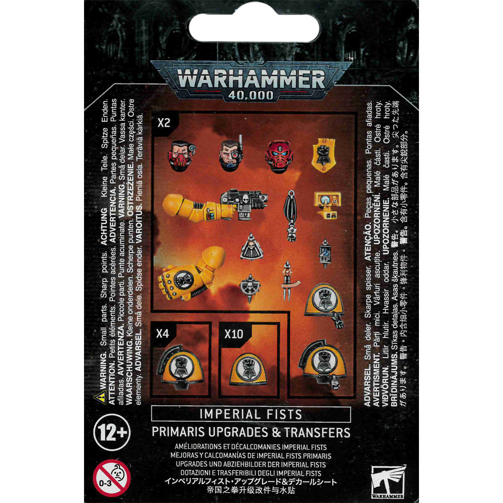 Warhammer 40K: Imperial Fists - Primaris Upgrades & Transfers (New Arrival)