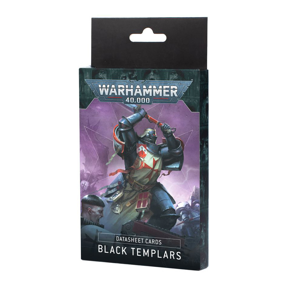 Warhammer 40k: Datasheet Cards - Black Templars (Preorder)