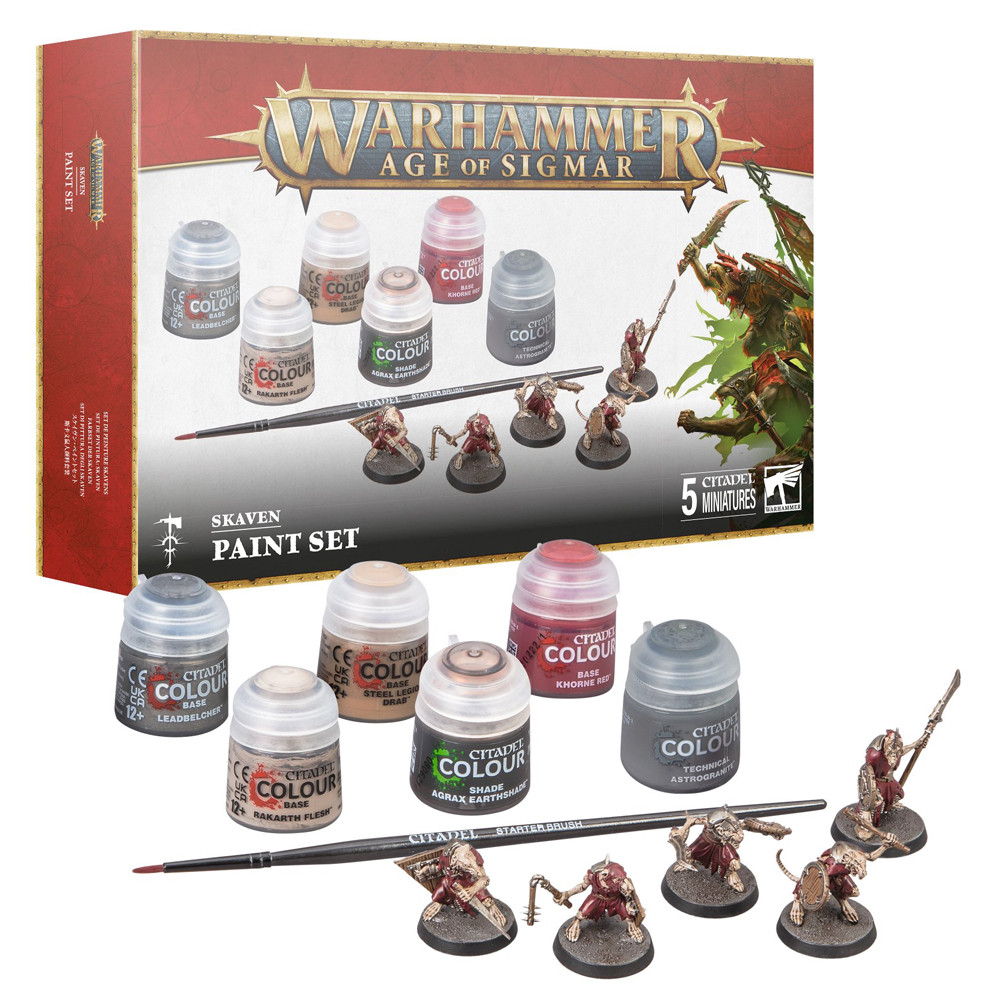 Age of Sigmar: Skaven - Paint Set