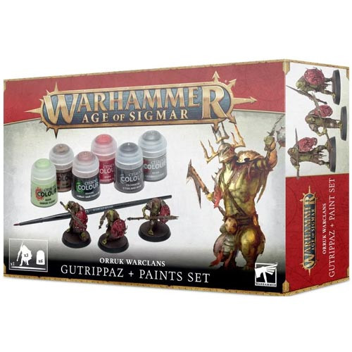 Warhammer Age of Sigmar Gutrippaz Paints Set 60-09